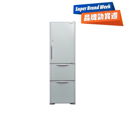 HITACHI 日立 - HR3N5342DAGS 日立3门纤巧变频环保雪柜 雪柜