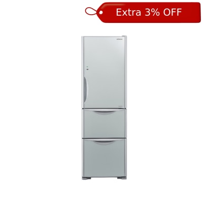 HITACHI HR3N5342DAGS Hitachi 3-Door Inverter Fridge Fridge