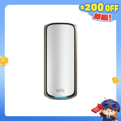 NETGEAR - Orbi RBE970 BE27000 四频 WiFi 7 卫星分机