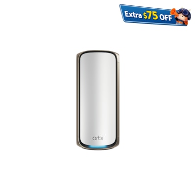 NETGEAR Orbi RBE970 BE27000 四频 WiFi 7 卫星分机