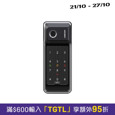 Unicor R500FBK 指纹附加锁 智能门锁 image