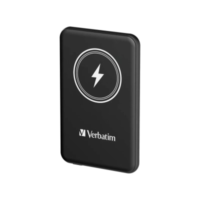 VERBATIM 5000mAh Magnetic Wireless Power Supply Power Bank