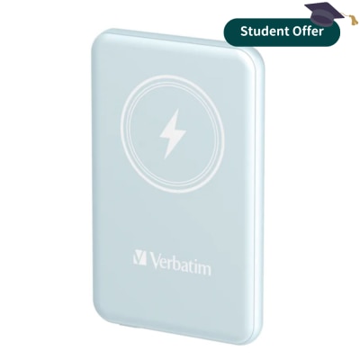 VERBATIM 5000mAh Magnetic Wireless Power Supply Power Bank