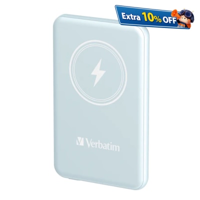 VERBATIM 5000mAh 磁吸无线电源 移动电源