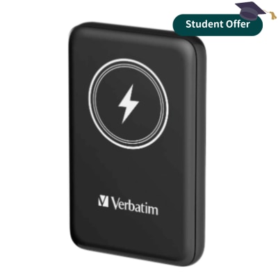 VERBATIM 10000mAh 磁吸無線流動充電池 移動電源