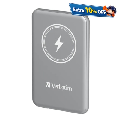 VERBATIM 5000mAh 磁吸无线电源 移动电源