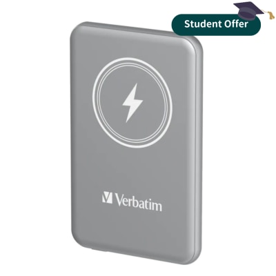 VERBATIM 5000mAh 磁吸無線電源 移動電源