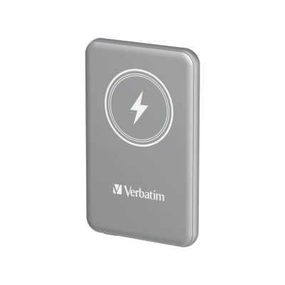 VERBATIM 5000mAh Magnetic Wireless Power Supply Power Bank