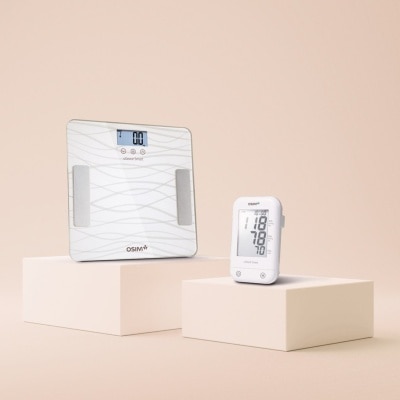 OSIM uCheck Smart 智能血压计 + uGrace Smart 智能测脂磅 OS-570 OS-571