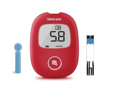 Sinocare Safe AQ Smart 血糖机套装 (主机+25针+25试纸)