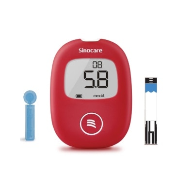 Sinocare Safe AQ Smart 血糖机套装 (主机+25针+25试纸)