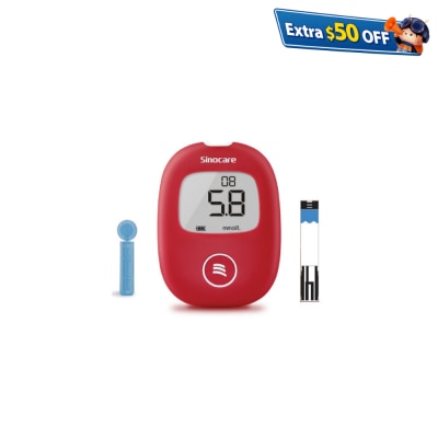 Sinocare Safe AQ Smart 血糖機套裝 (主機+25針+25試紙)