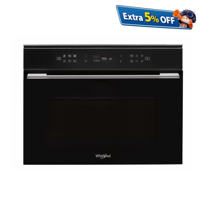 WHIRLPOOL 惠而浦 W7MSBLAUS 60厘米 29公升 W Collection 内置式 第6感 嵌入式蒸焗炉