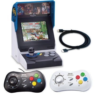 SNK NEO GEO 迷你街機國際板連2手柄