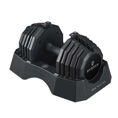 Byzoom Classic Series Adjustable Dumbbell 55LB (Black) (Pc)