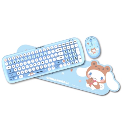 thecoopidea thecoopidea x Sanrio TAPPY+ CINNAMOROLL无线键盘滑鼠套装