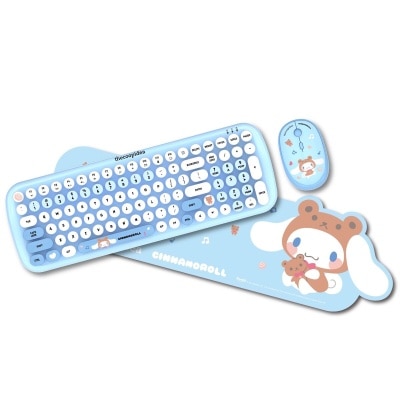 thecoopidea thecoopidea x Sanrio TAPPY+ CINNAMOROLL無線鍵盤滑鼠套裝