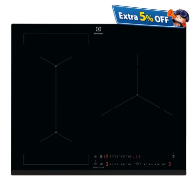 ELECTROLUX 伊莱克斯 EIS62341,60厘米SenseBoil® 嵌入式三头电磁炉 电磁炉