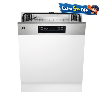 ELECTROLUX EES47310IX,60cm semi-integrated dishwasher with 13 place settings Built in Dishwasher