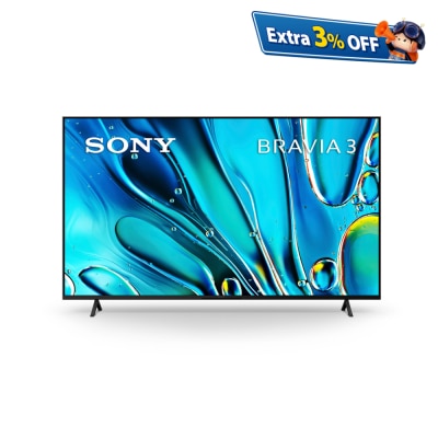 SONY 索尼 S30 BRAVIA 3 4K HDR Processor X1™ 4K Ultra HD 高動態範圍智能電視
