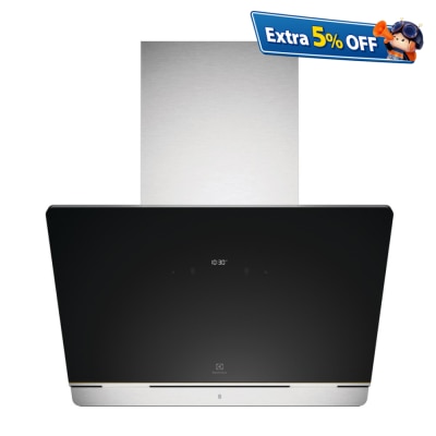 ELECTROLUX 伊萊克斯 ECS9979K,90厘米UltimateTaste 700 斜面煙囪式抽油煙機 抽油煙機