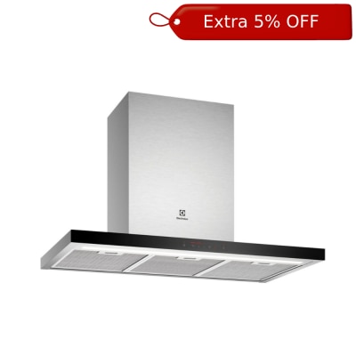 ELECTROLUX 伊萊克斯 ECT9754H,90厘米 UltimateTaste700 掛牆煙囪式抽油煙機 抽油煙機
