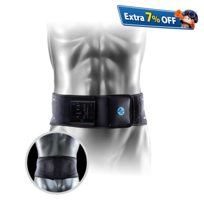 Compex TENS+EMS Double Pulse Heating Massage Belt