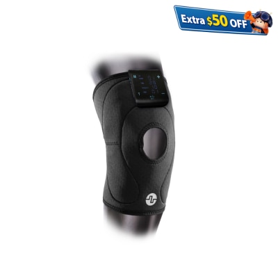 Compex TENS+EMS 双脉衝加热按摩膝带