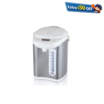 RASONIC 乐信牌 RTP-W50TG 5.0公升电动或碰杯出水6段保温电热水瓶