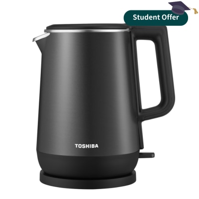 TOSHIBA 东芝 KT-17DRTHK 1.7公升无线双层电热水壶