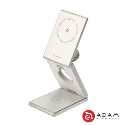 ADAM elements Magnetic 3-in-1 Foldable Travel Charging Station