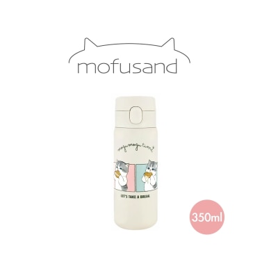 Mofusand 350ML 真空不鏽鋼 One Touch 水壼