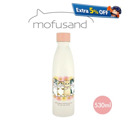 Mofusand 530ML Stainless Steel Vacuum Soda Bottle