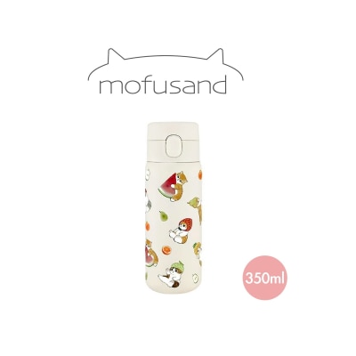 Mofusand 350ML 真空不鏽鋼 One Touch 水壼