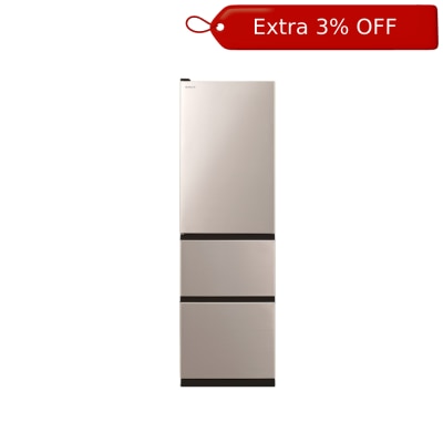 HITACHI Hitachi HR3N5342EAL 3-Door Inverter Fridge Fridge
