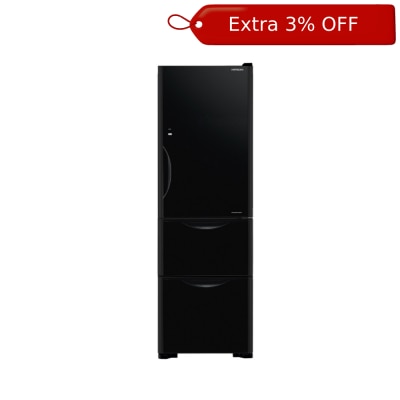 HITACHI Hitachi  HR3N5342DA 3-Door Inverter Fridge Built in fridge