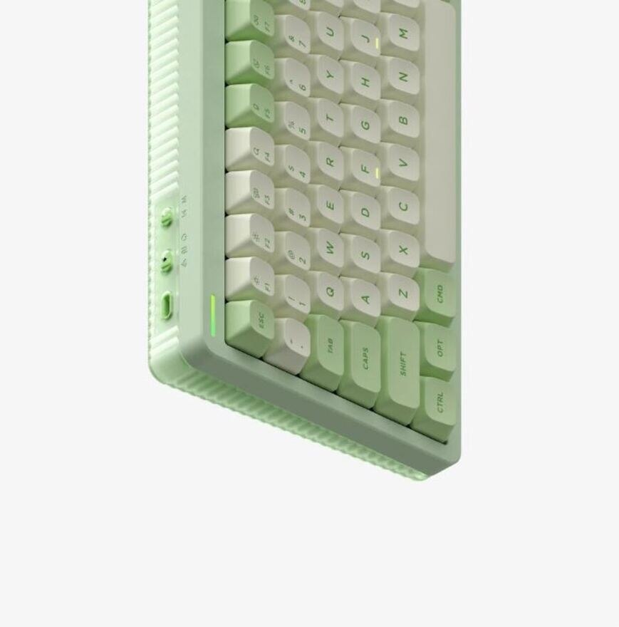 Nuphy Halo75 V2 メカニカルキーボード Lemon Nuphy Halo75 V2: 75 Mechanical Keyboard | Black , Blue, Pink