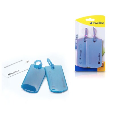 Travel Blue - Jelly ID Tag TB016