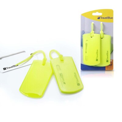 Travel Blue - Jelly ID Tag TB016