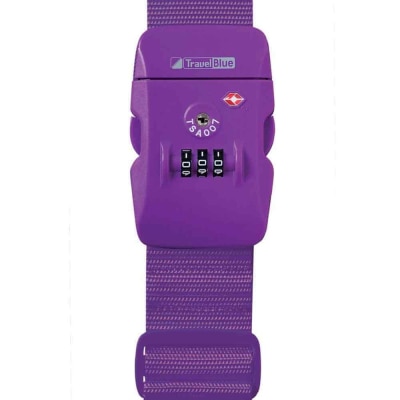 Travel Blue TSA密碼鎖行李帶TB043