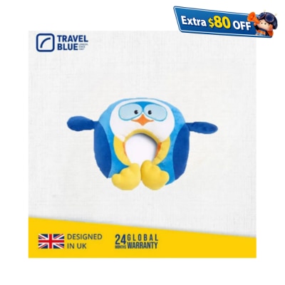 Travel Blue Puffy企鹅儿童U型颈枕TB281