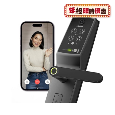 Lockly PGD898DBF Vision Lux+ 智能視像門鎖 智能門鎖