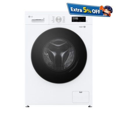 LG 乐金 FVBS90W2G 9公斤 1200 前置式洗衣机 前置式洗衣机