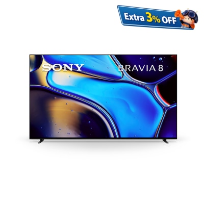 SONY 索尼 XR80 BRAVIA 8 XR Processor OLED 4K Ultra HD 高动态范围智能电视