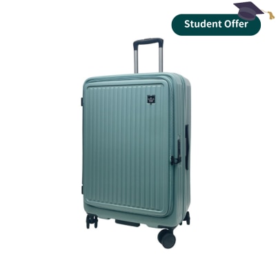 HALLMARK PC Japan Hinomoto wheels Front Opening Luggage with Zipper HM902T