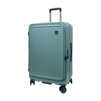HALLMARK PC Japan Hinomoto wheels Front Opening Luggage with Zipper HM902T
