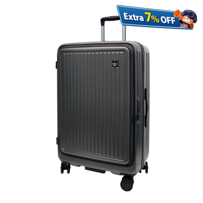 HALLMARK PC Japan Hinomoto wheels Front Opening Luggage with Zipper HM902T