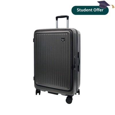 HALLMARK PC Japan Hinomoto wheels Front Opening Luggage with Zipper HM902T