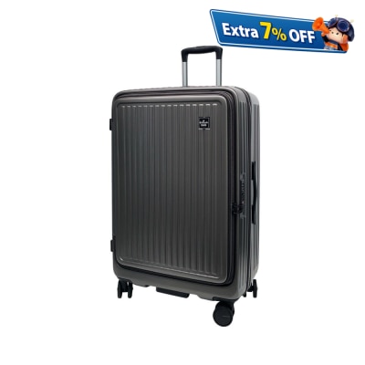 HALLMARK PC Japan Hinomoto wheels Front Opening Luggage with Zipper HM902T