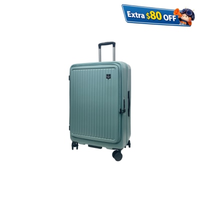 HALLMARK PC Japan Hinomoto wheels Front Opening Luggage with Zipper HM902T